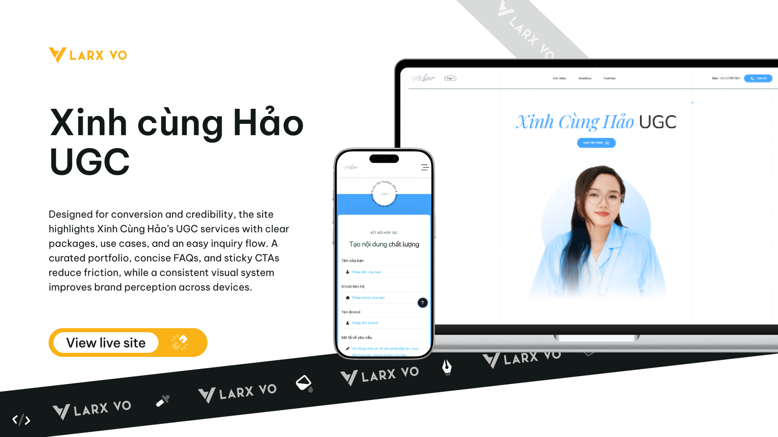 web design and branding agency building fast WordPress websites